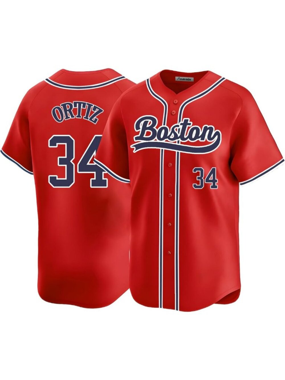 Unisex Boston Baseball Stitched T-Shirt for Men, Women, Youth & Kids - Casual